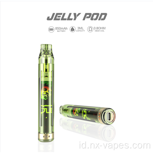Rokok elektronik jelly pod vamped